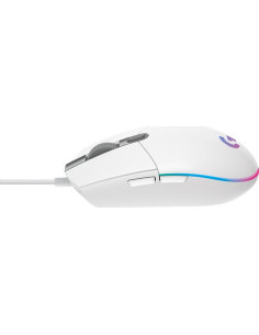 MOUSE LOGITECH, "G102 LIGHTSYNC", gaming, cu fir, USB, optic 2