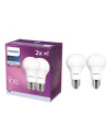 SET 2 becuri LED Philips, soclu E27, putere 12.5W, forma