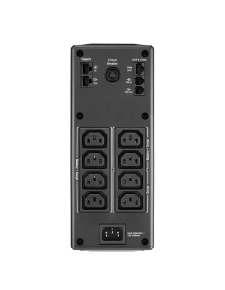 UPS APC "Pro BR", Line int., Tower, AVR, IEC x 8, display LCD