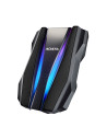 AHD770G-2TU32G1-CBK,HDD ADATA EXTERN 2.5" USB 3.2 Gen1 2TB HD770G, iluminare RGB, Black "AHD770G-2TU32G1-CBK" (include TV 0.8lei