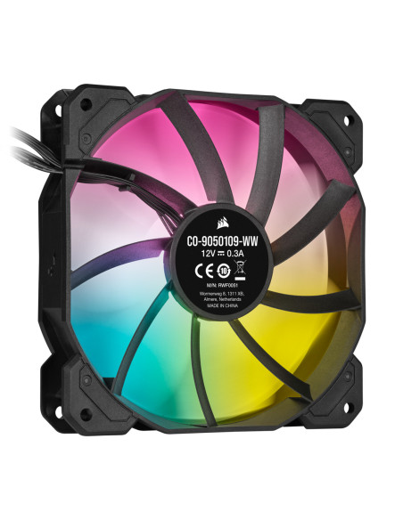 VENTILATOR Corsair, pt carcasa PC, 120 mm, 1500 rpm, LED RGB, 3
