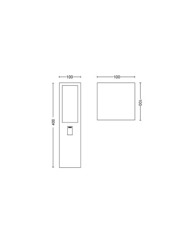STALP LED PHILIPS HUE IMPRESS "000008718696170502" (include TV