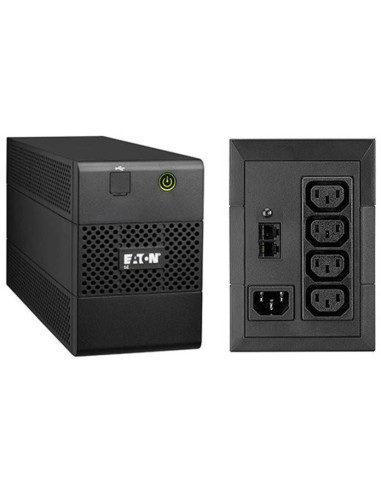UPS Eaton "5E 850i USB", Line int., Tower, 480 W, AVR, IEC x 4