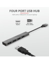 Trust Halyx Aluminium 4 Mini USB Hub "TR-23786" (include TV