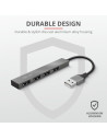 Trust Halyx Aluminium 4 Mini USB Hub "TR-23786" (include TV