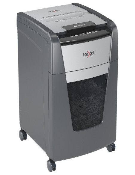 Distrugator automat documente Rexel OPTIMUM 225X, 225 coli, P4