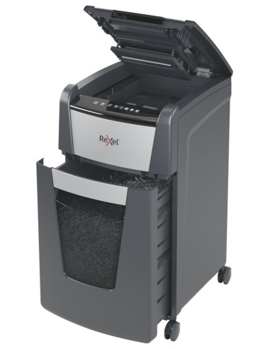 Distrugator automat documente Rexel OPTIMUM 225X, 225 coli, P4