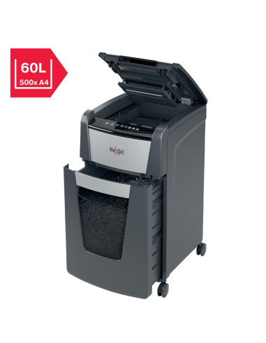 Distrugator automat documente Rexel OPTIMUM 225X, 225 coli, P4