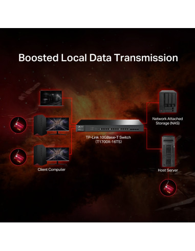 PLACA RETEA TP-LINK, intern, PCI-E, port RJ-45, 10000 Mbps