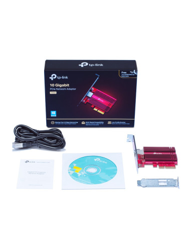 PLACA RETEA TP-LINK, intern, PCI-E, port RJ-45, 10000 Mbps