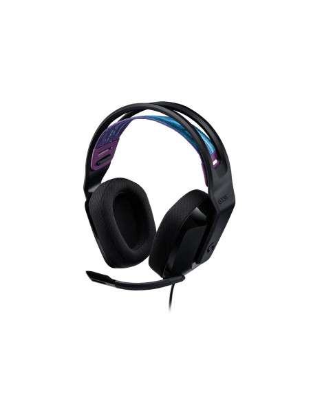 LOGITECH G335 Wired Gaming Headset - BLACK - 3.5 MM - EMEA - LOGITECH G335 Wired Gaming Headset - BLACK - 3.5 MM - EMEA -