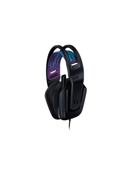 LOGITECH G335 Wired Gaming Headset - BLACK - 3.5 MM - EMEA - LOGITECH G335 Wired Gaming Headset - BLACK - 3.5 MM - EMEA -