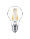 SET 3 becuri LED Philips, soclu E27, putere 8.5W, forma clasic