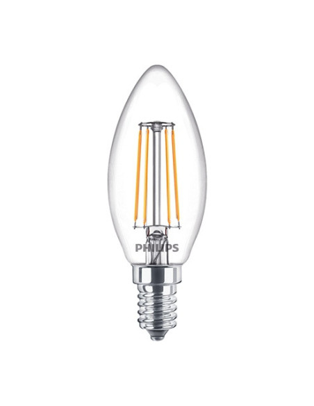SET 3 becuri LED Philips, soclu E14, putere 4.7W, forma