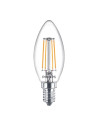 SET 3 becuri LED Philips, soclu E14, putere 4.7W, forma