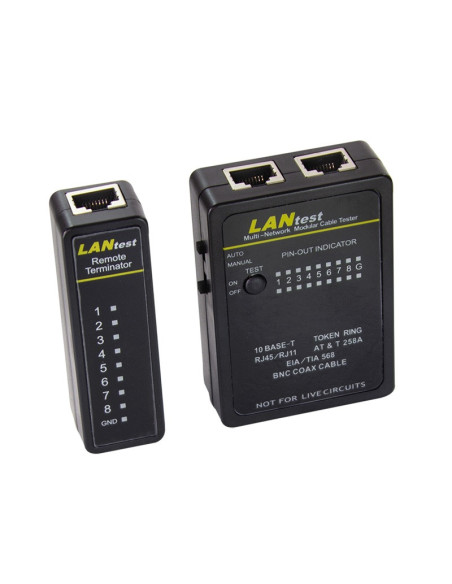 TRUSA scule retelistica, LOGILINK, functii: testare cablu