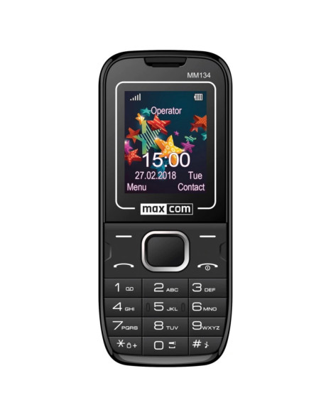 Telefon cu butoane, MAXCOM, "MM134" ecran 1.8 inch, dual sim