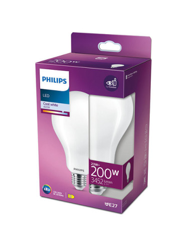 BEC LED Philips, soclu E27, putere 23W, forma clasic, lumina