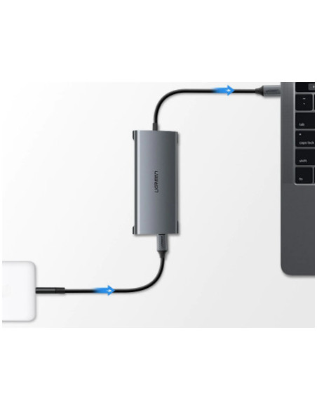 DOCKING Station Ugreen, "CM179" conectare PC USB Type-C, USB