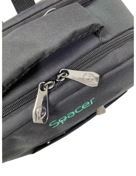 RUCSAC SPACER NEW YORK BLACK, pt. notebook de max.