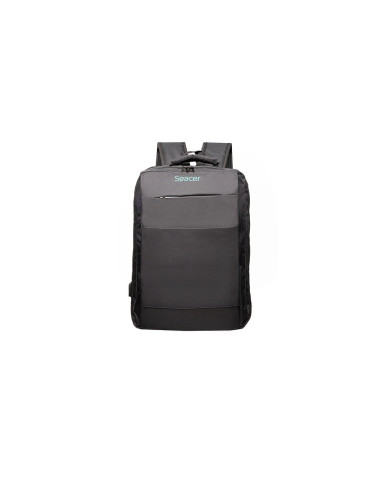 RUCSAC SPACER NEW YORK BLACK, pt. notebook de max.
