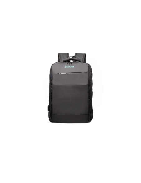 RUCSAC SPACER NEW YORK BLACK, pt. notebook de max.