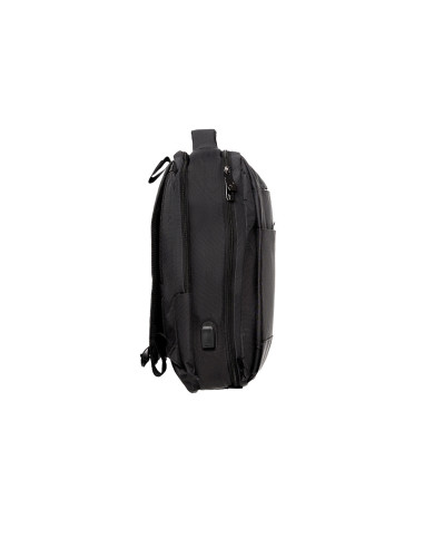 RUCSAC SPACER NEW YORK BLACK, pt. notebook de max.
