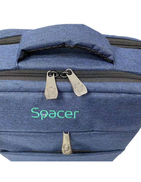 RUCSAC SPACER NEW YORK BLUE, pt. notebook de max. 17",2