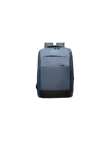 RUCSAC SPACER NEW YORK BLUE, pt. notebook de max. 17",2