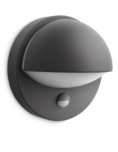 June wall lantern anthracite 1x12W 230V