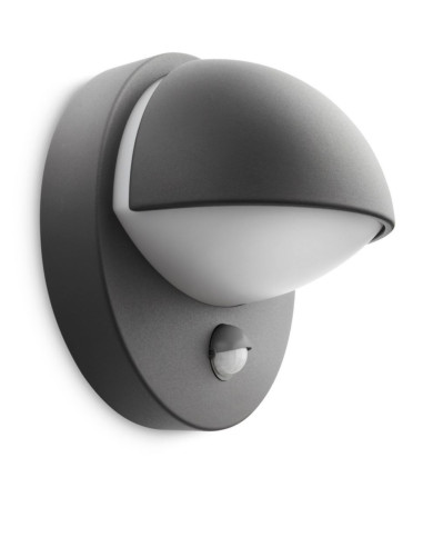 June wall lantern anthracite 1x12W 230V