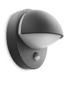 June wall lantern anthracite 1x12W 230V