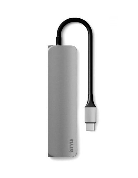 MULTIPORT Slim USB-C GY, "PL9915111900015",PL9915111900015