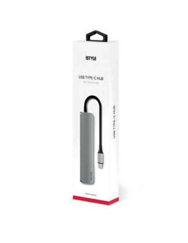 MULTIPORT Slim USB-C GY, "PL9915111900015",PL9915111900015