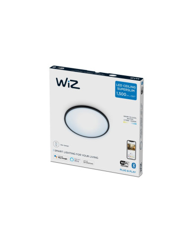 Plafoniera LED inteligenta WiZ SuperSlim, "000008719514338036"