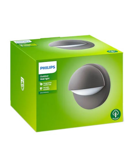Aplica exterior Philips June, E27, IP44, "000008719514385269"