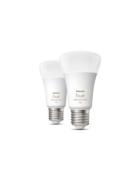 Pachet 2 becuri LED RGB inteligente Phil, "000008719514291317"