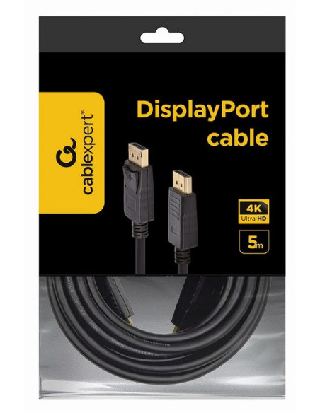CABLU video GEMBIRD, DisplayPort (T) la DisplayPort (T), 5m, DD CABLU video GEMBIRD, DisplayPort (T) la DisplayPort (T), 5m, DD