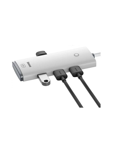 HUB extern Baseus Lite, porturi USB: USB 3.0 x 4, conectare