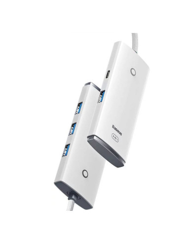 HUB extern Baseus Lite, porturi USB: USB 3.0 x 4, conectare