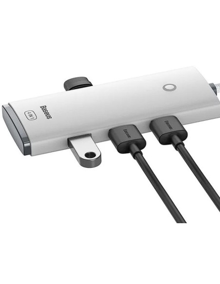HUB extern Baseus Lite, porturi USB: USB 3.0 x 4, conectare