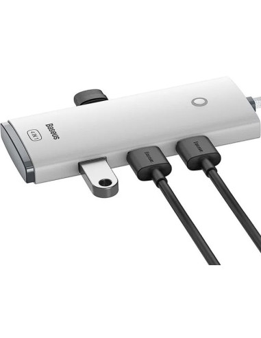 HUB extern Baseus Lite, porturi USB: USB 3.0 x 4, conectare