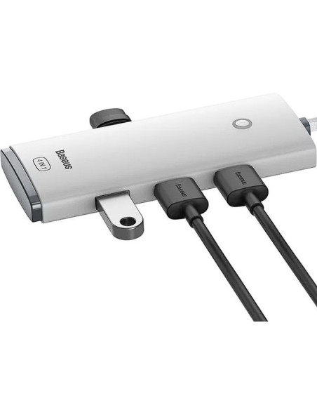 HUB extern Baseus Lite, porturi USB: USB 3.0 x 4, conectare