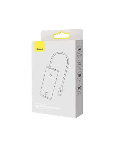 DOCKING Station Baseus Lite, conectare PC USB Type-C, USB 3.0 x