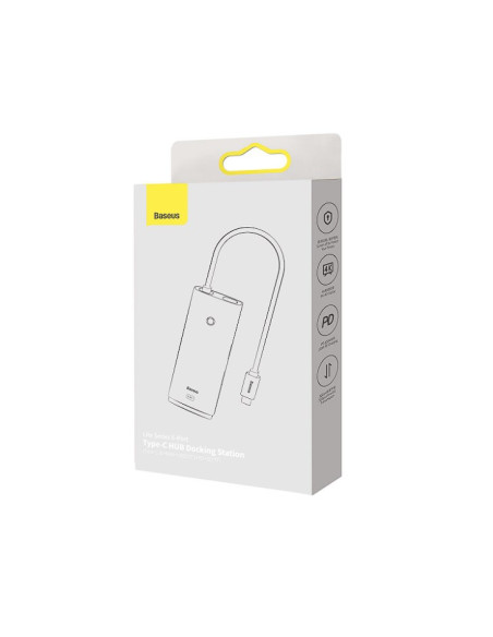 DOCKING Station Baseus Lite, conectare PC USB Type-C, USB 3.0 x