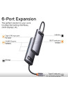DOCKING Station Baseus Metal Gleam, conectare PC USB Type-C