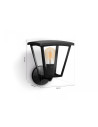 Inara Hue WA fil EU wall lantern black "000008719514388512"