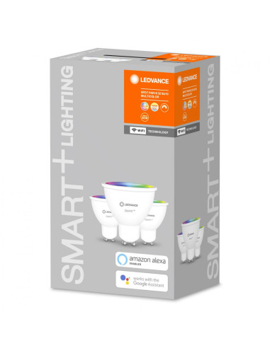 SET 3 SPOTURI LEDVANCE SMART+ WiFi GU10, "000004058075486058"