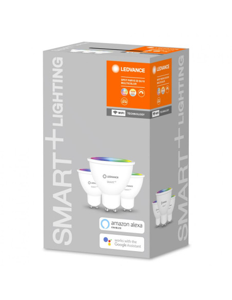 SET 3 SPOTURI LEDVANCE SMART+ WiFi GU10, "000004058075486058"
