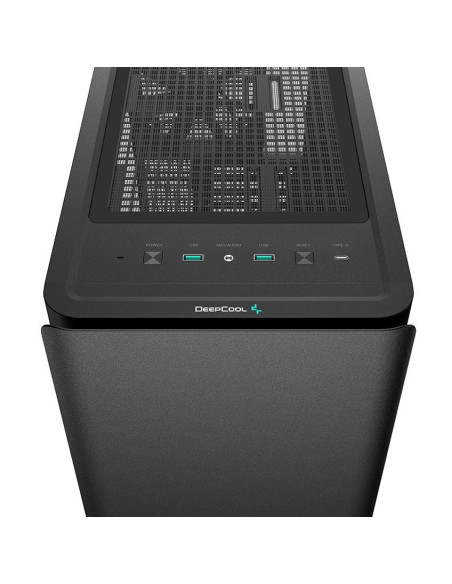 CARCASA DEEPCOOL CK500, Middle Tower, E-ATX, fara sursa, sticla